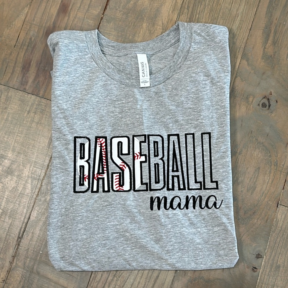 Baseball Mama short sleeve tee